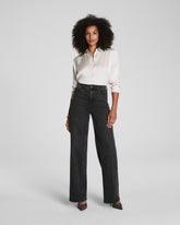 SPANXshapeâ„¢ Authentic 360 Wide Leg Jeans | Carbon